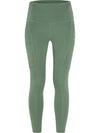 Women's Abisko Tights Patina Green - FJALL RAVEN - BALAAN 1