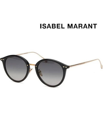 Sunglasses IM0035S 2M29O black horn rim - ISABEL MARANT - BALAAN 1