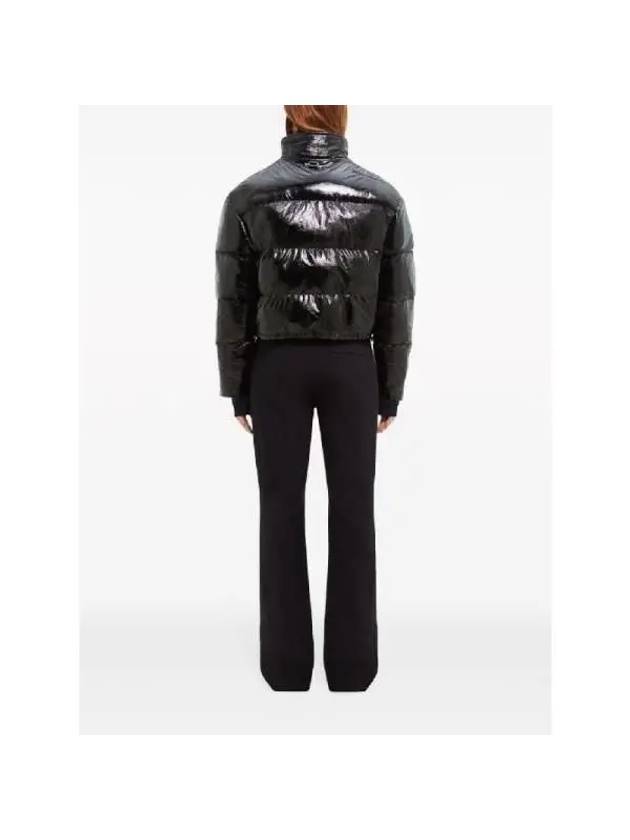 Vinyl Padding Jacket Black - COURREGES - BALAAN 5