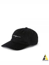 Embroidered Logo Ball Cap Black - MSGM - BALAAN 2