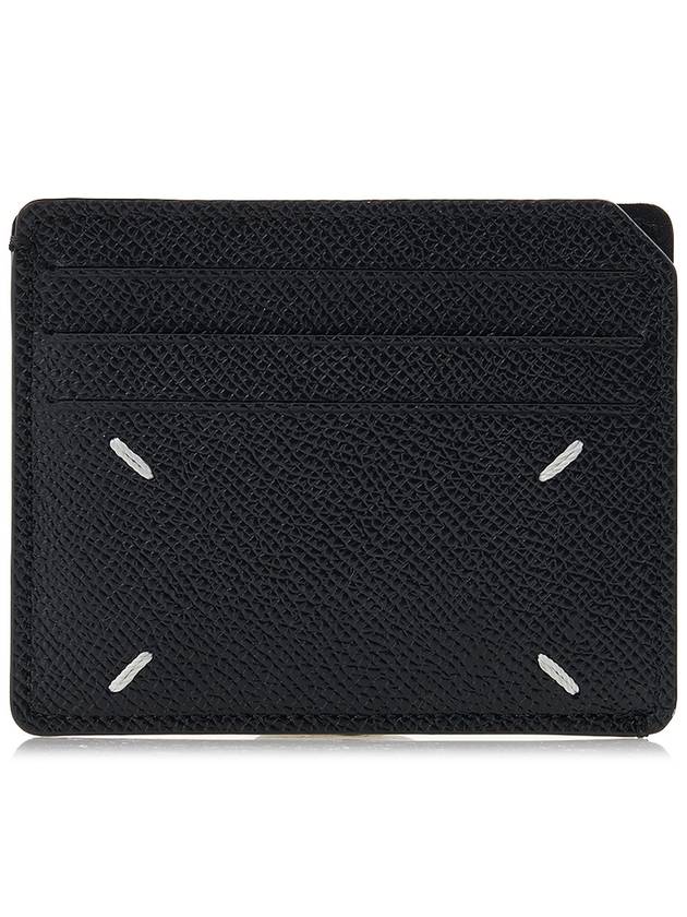 Stitch Small Card Wallet Black - MAISON MARGIELA - BALAAN 2