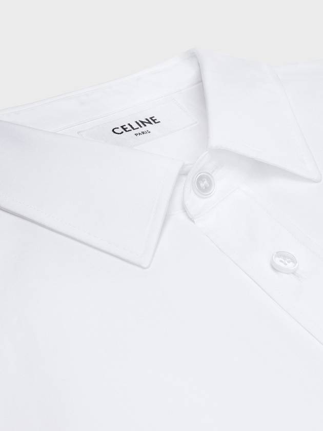 24 ss Cotton Poplin Shirt 2C983091F01BC B0021082579 - CELINE - BALAAN 5