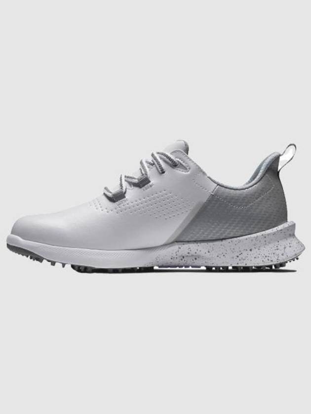 Women's Logo Waterproof Spike Shoes Grey - FOOTJOY - BALAAN 4