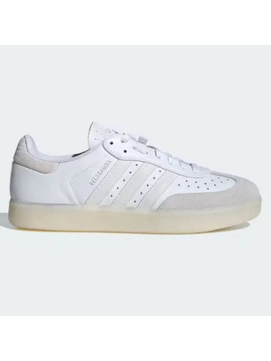 Velosamba Leather Low Top Sneakers Cloud White - ADIDAS - BALAAN 1