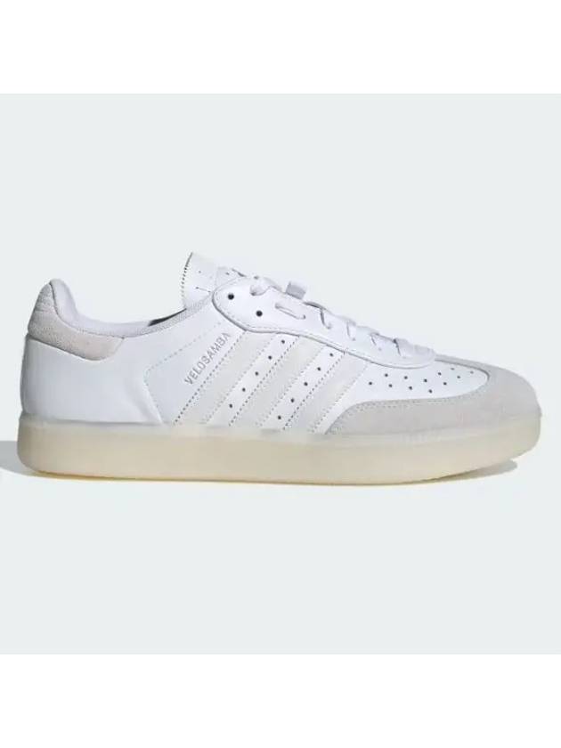 Velosamba Leather Low Top Sneakers Cloud White - ADIDAS - BALAAN 1