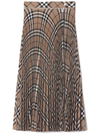 Burberry Skirts Brown - BURBERRY - BALAAN 1