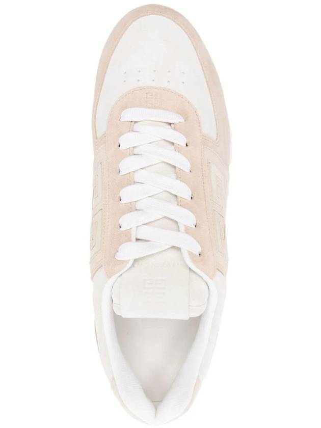 G4 Suede Low Top Sneakers Beige - GIVENCHY - BALAAN 5