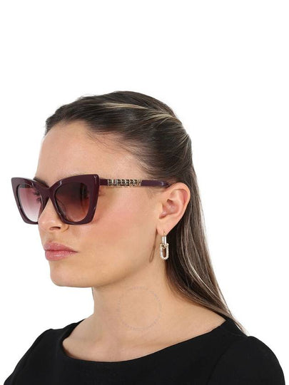 Burberry Marianne Violet Gradient Butterfly Ladies Sunglasses BE4372U 39798H 52 - BURBERRY - BALAAN 2