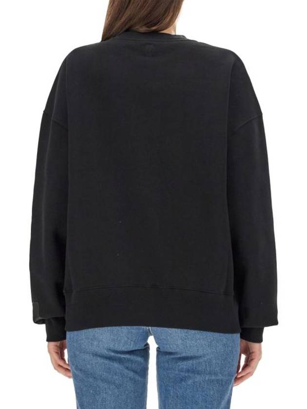 Alexandre Mattiussi Embroidered Logo Sweatshirt Black - AMI - BALAAN 8