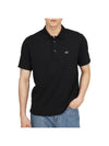 1020 Jersey Polo Shirt Black - CP COMPANY - BALAAN 1