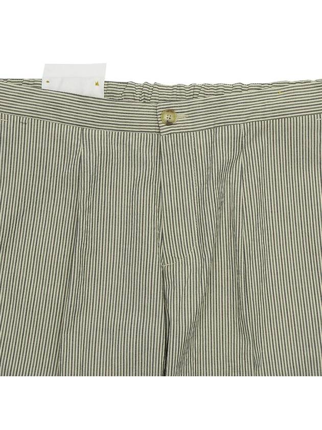 Men's Back Banding Striped OneTuck Pants MMPTL5T63 443 - AT.P.CO - BALAAN 3