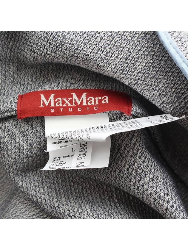 Studio pale blue tweed jacket 44 55 - MAX MARA - BALAAN 3