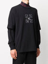 Men's Long Sleeve T-Shirt OMAB022E - OFF WHITE - BALAAN 4