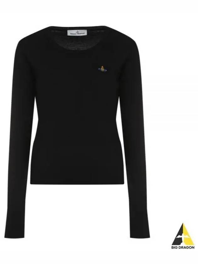 Bea Jumper Knit Top Black - VIVIENNE WESTWOOD - BALAAN 2