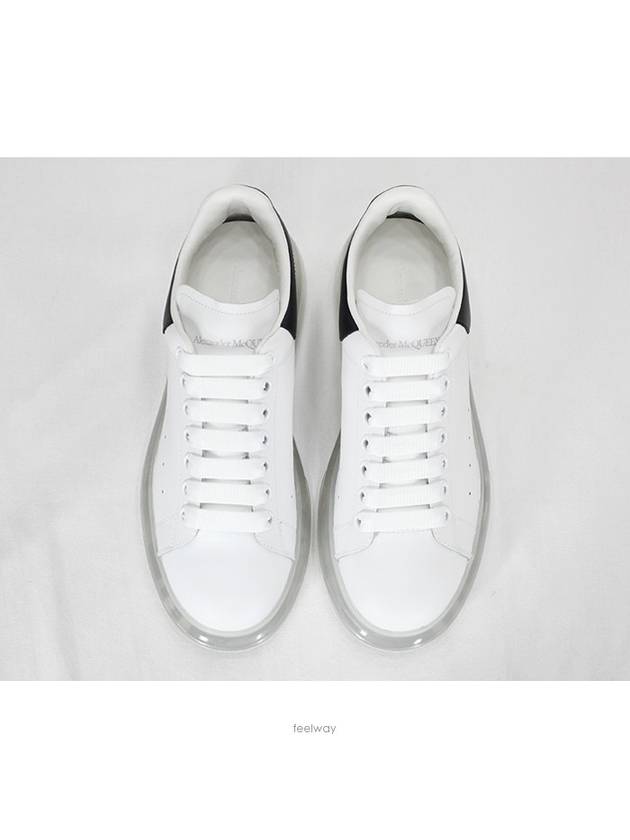 Air Oversole Low Top Sneakers Black White - ALEXANDER MCQUEEN - BALAAN 3