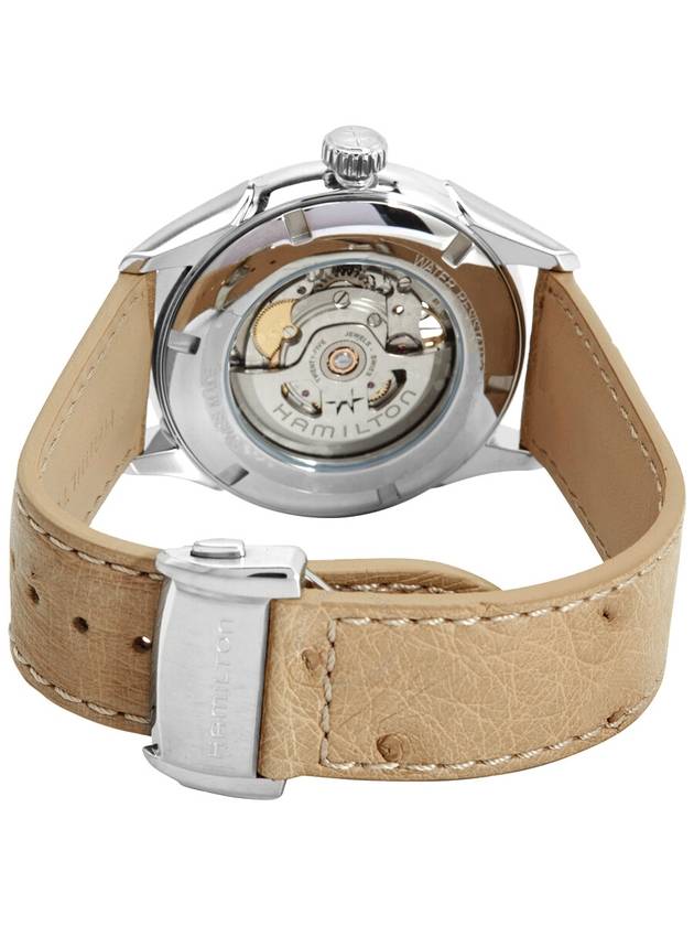 H32705842 Jazzmaster Open Heart Men's Leather Watch - HAMILTON - BALAAN 4