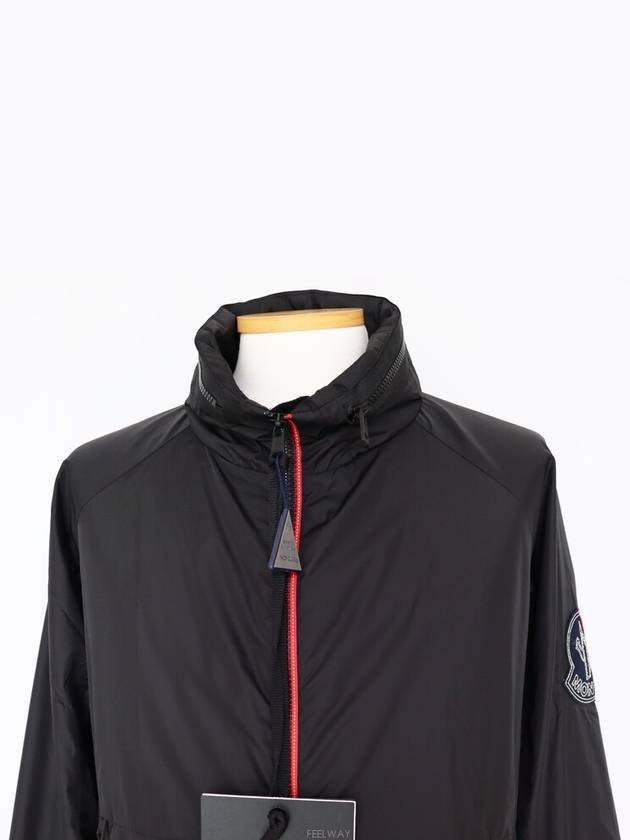 OCTAVO Windbreaker Jacket Black - MONCLER - BALAAN 6