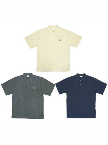 Bold Fox Head Patch Polo T Shirt MM00202KJ7010 3 types choose 1 - MAISON KITSUNE - BALAAN 1