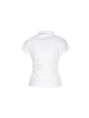 Cotton Short Sleeve Polo Shirt White - HERNO - BALAAN 3