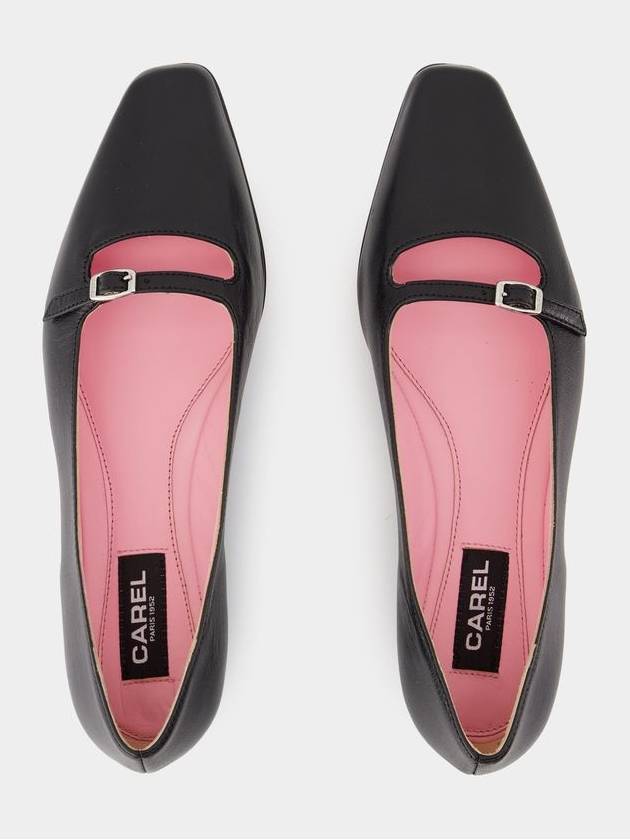 Emilie Ballerinas - Carel - Leather - Black - CAREL - BALAAN 4