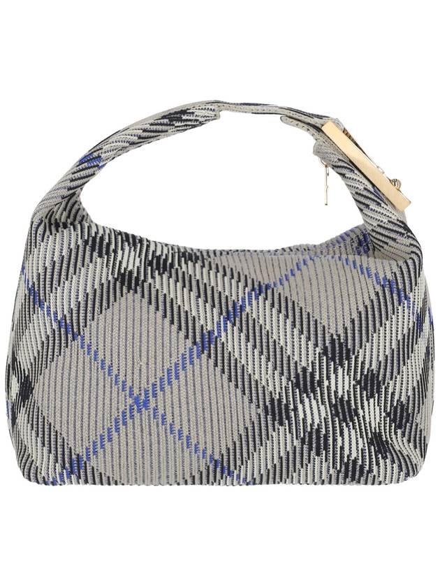 Peg Duffel Check Medium Tote Bag Lichen - BURBERRY - BALAAN 4