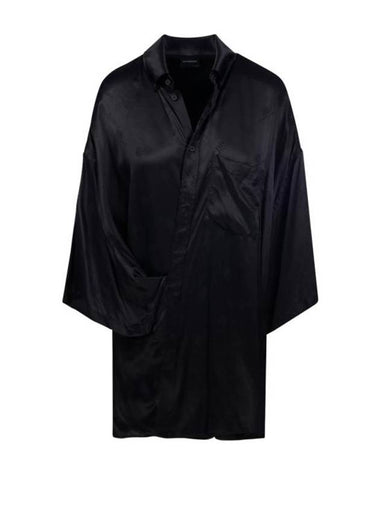 Shirt 790947 TQN07 1000 BLACK - BALENCIAGA - BALAAN 1