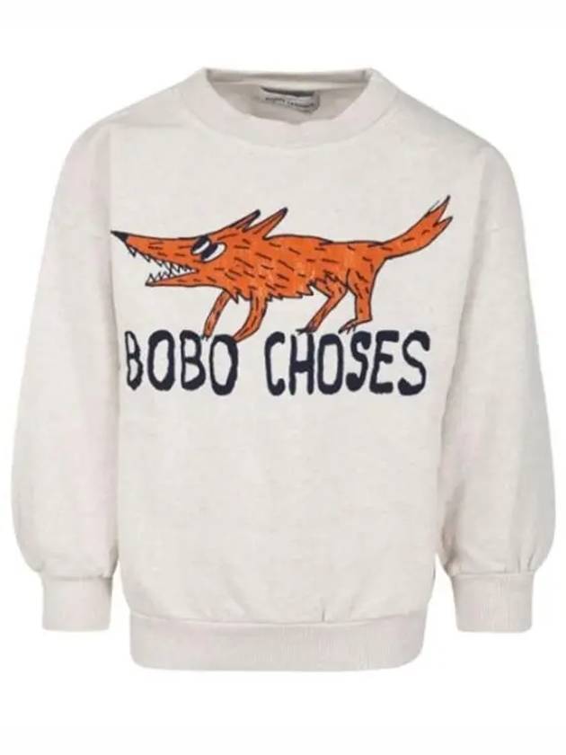 The Clever Fox Sweatshirt Girls B224AC044 199 - BOBO CHOSES - BALAAN 1