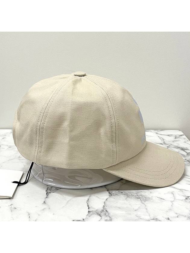 Tyron Logo Ball Cap Ivory - ISABEL MARANT - BALAAN 4