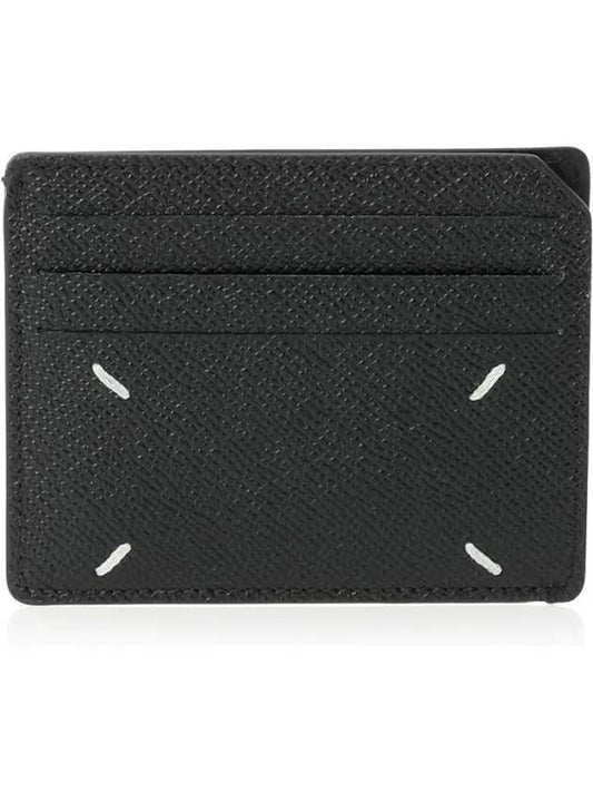 Stitch Small Card Wallet Black - MAISON MARGIELA - BALAAN 2