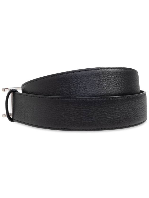 Brioni Leather Belt, Men's, Black - BRIONI - BALAAN 4