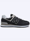 574 Low Top Sneakers Black - NEW BALANCE - BALAAN 3