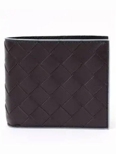 Intrecciato Half Half Wallet Brown - BOTTEGA VENETA - BALAAN 2