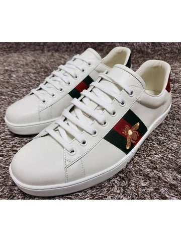 Ace bee embroidery sneakers 9 5 285 - GUCCI - BALAAN 1