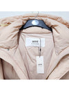 Oversized Nylon Puffer Down Jacket Pink - AMI - BALAAN 6