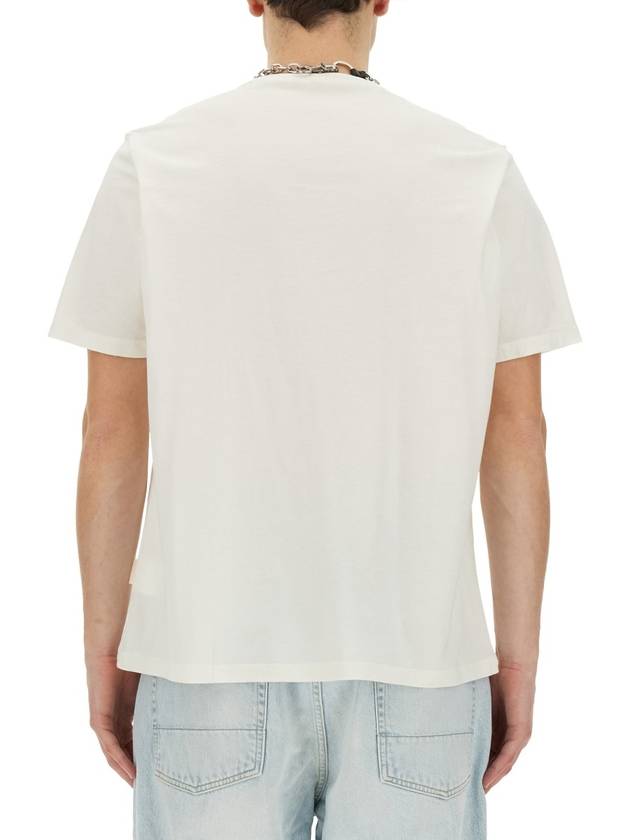 New Box Cotton Crew Neck Short Sleeve T-Shirt White - OUR LEGACY - BALAAN 6