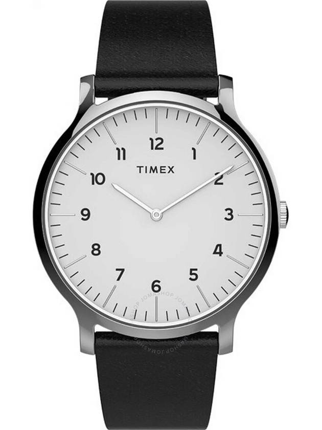 Timex Essential Norway Quartz White Dial Men's Watch TW2T66300 - TIMEX - BALAAN 1