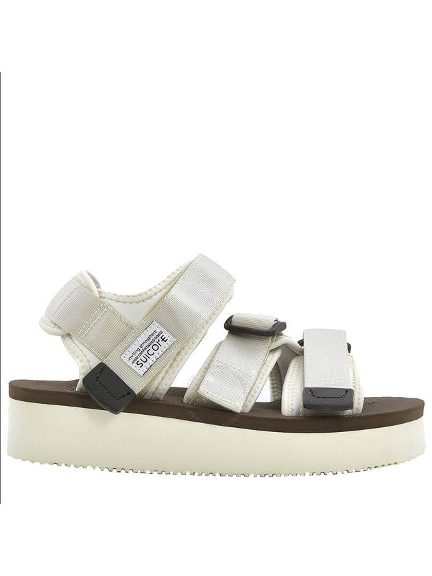 Suicoke Ivory X Brown Kisee-Po Sandals, Size 5 - SUICOKE - BALAAN 1