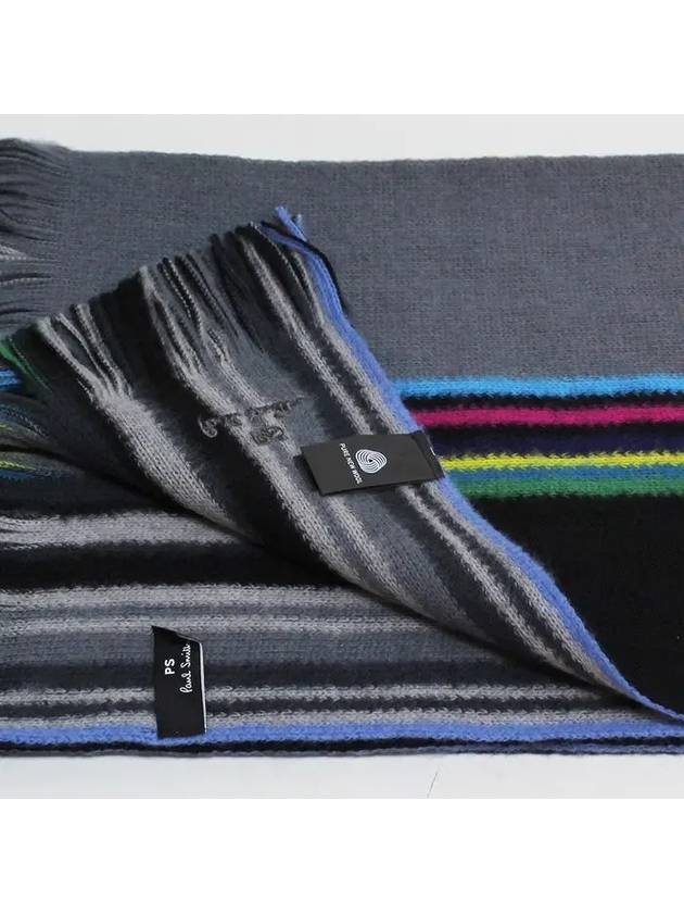 Sports Stripe reversible scarf M2A151FN147 - PAUL SMITH - BALAAN 4