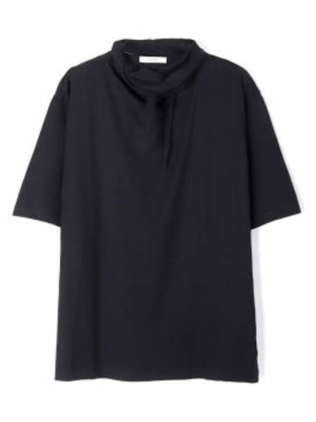 Women's Foulard Short Sleeve T Shirt Black - LEMAIRE - BALAAN 2