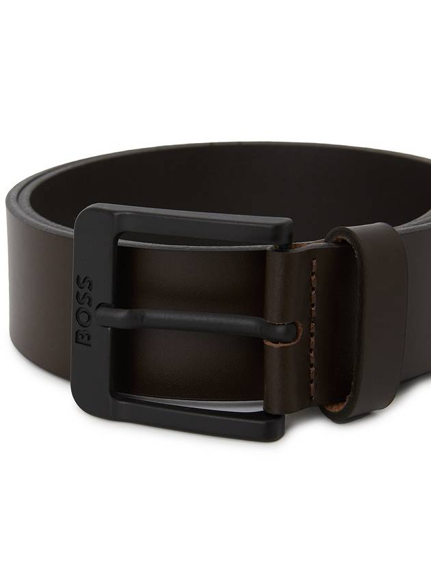 Buckle Leather Belt Brown - HUGO BOSS - BALAAN 6