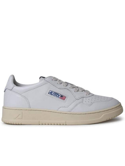 Medalist Leather Low Top Sneakers White - AUTRY - BALAAN 2