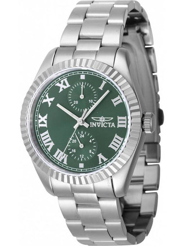 Invicta Specialty GMT Date Quartz Green Dial Ladies Watch 47436 - INVICTA - BALAAN 1