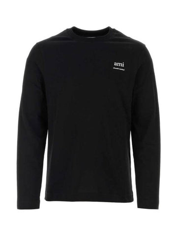 Alexandre Mattiussi Long Sleeve T-Shirt Black - AMI - BALAAN 1