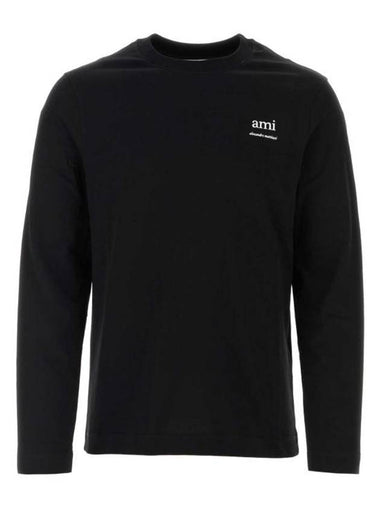 Alexandre Mattiussi Long Sleeve T-Shirt Black - AMI - BALAAN 1