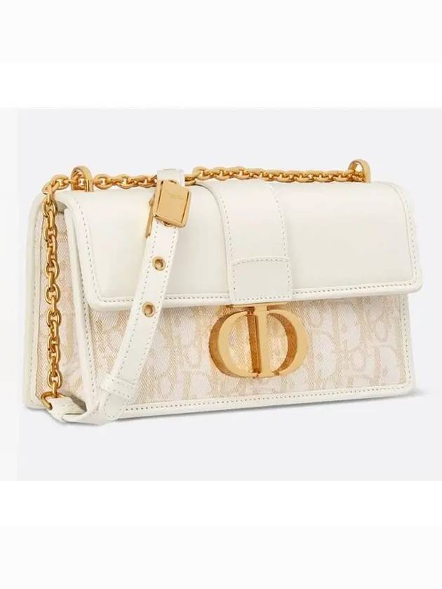 30 Montaigne East West Chain Bag Latte SmoothM9334UDEW M941 - DIOR - BALAAN 5