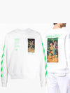 Men's Pascal Painting Sweatshirt White - OFF WHITE - BALAAN.