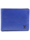 Women s Louis Vuitton M81369 Blue Epi Leather Half Wallet gt Gangbuk used luxury goods - LOUIS VUITTON - BALAAN 2