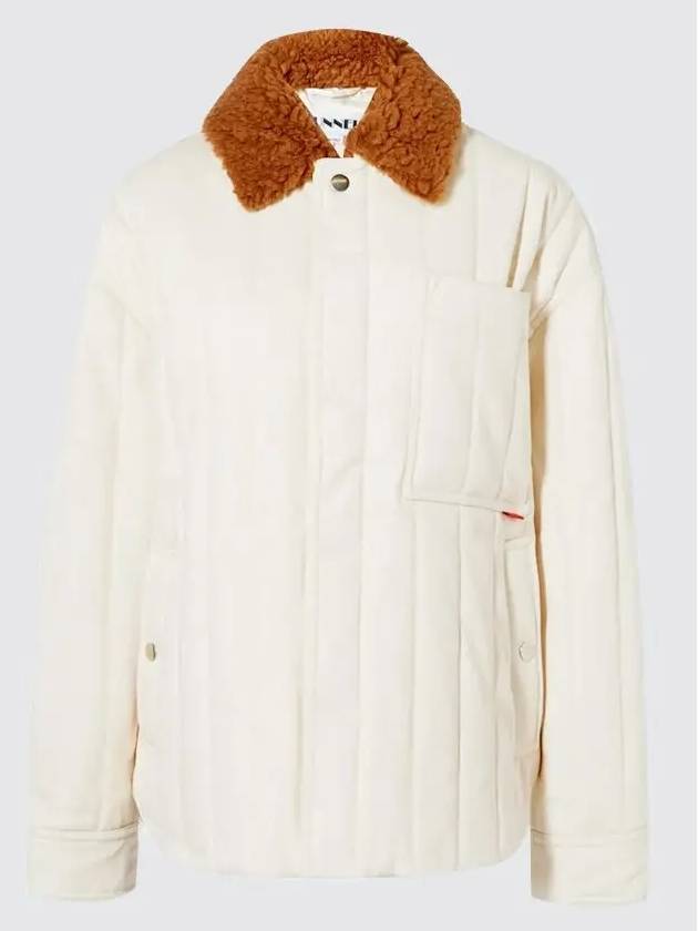 Men's Shearling Padded White Jacket CRTWXOUW003DEN004 T031 - SUNNEI - BALAAN 3