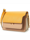 Saffiano Medium Trunk Shoulder Bag Yellow - MARNI - BALAAN 3