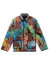 Reversible Patchwork Quilted Jacket Multicolor - SUPREME - BALAAN 1